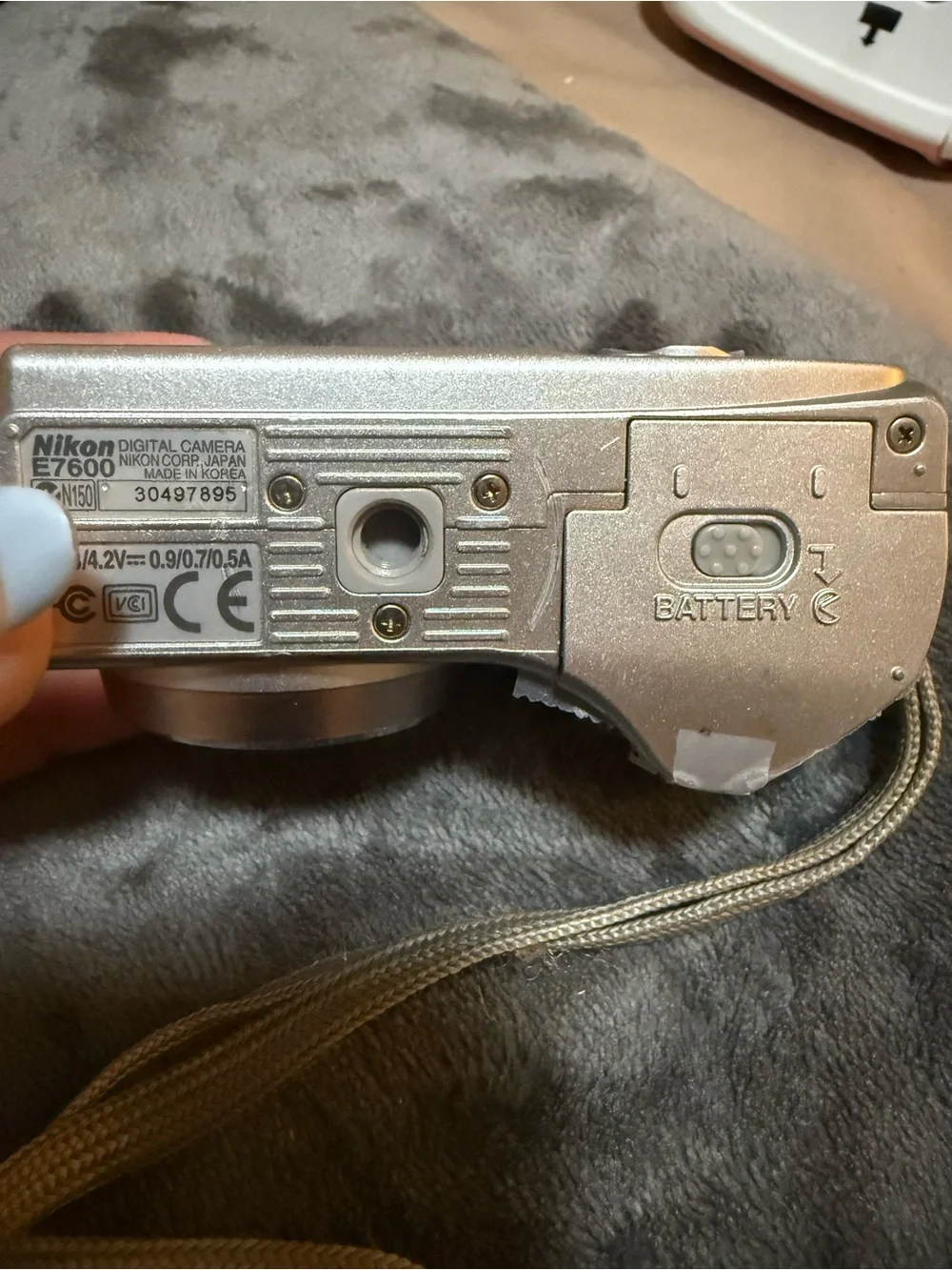 Nikon Compact Digital Camera in Silver with 3x Zoom
